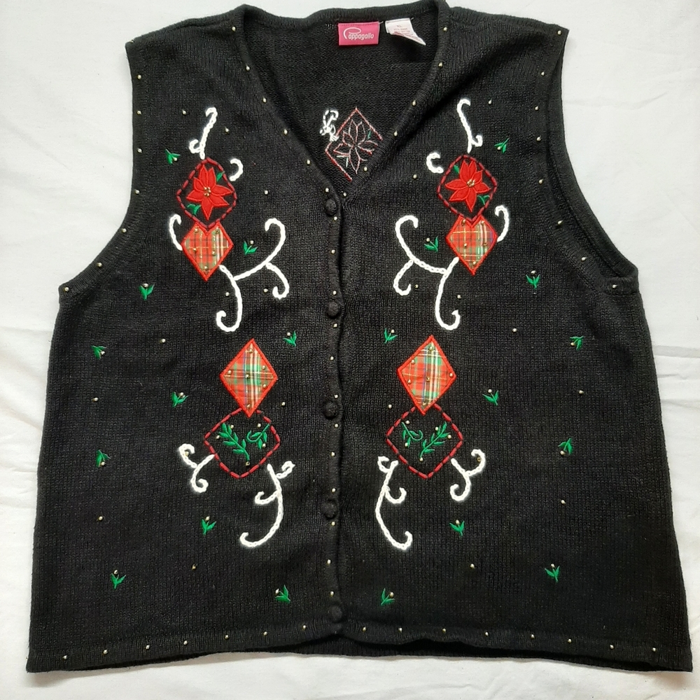 Christmas sweater vest